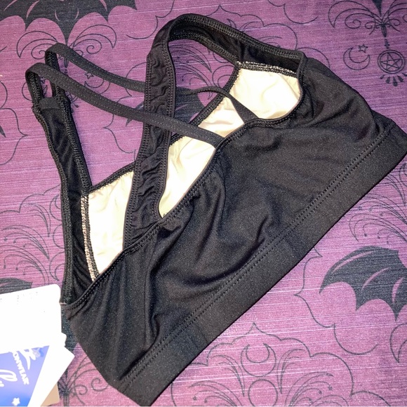 2/$15! NWT wide strap and a strappy criss cross bra top - Picture 6 of 8